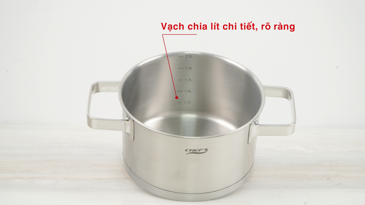 BỘ NỒI TỪ CHEFS EH-CW6304 5 MÓN