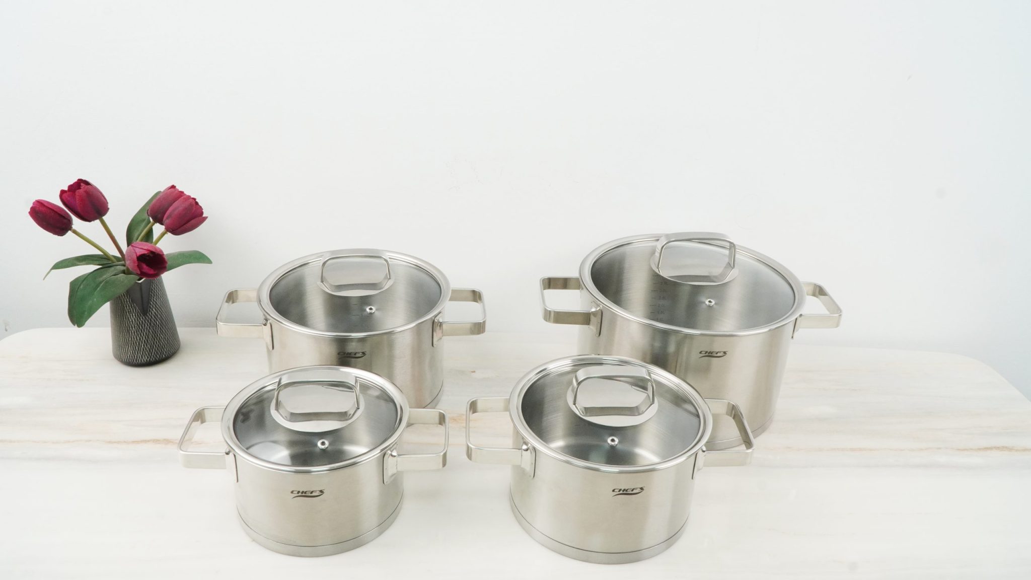 BỘ NỒI TỪ CHEFS EH-CW6304 5 MÓN