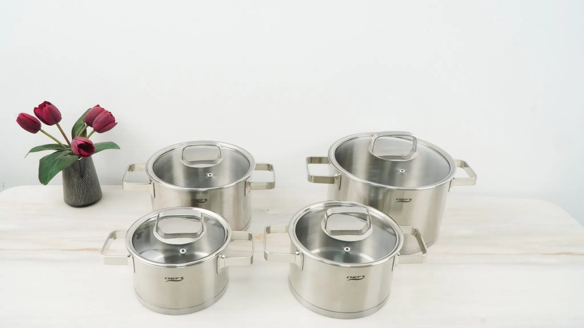 BỘ NỒI TỪ CHEFS EH-CW6304 5 MÓN