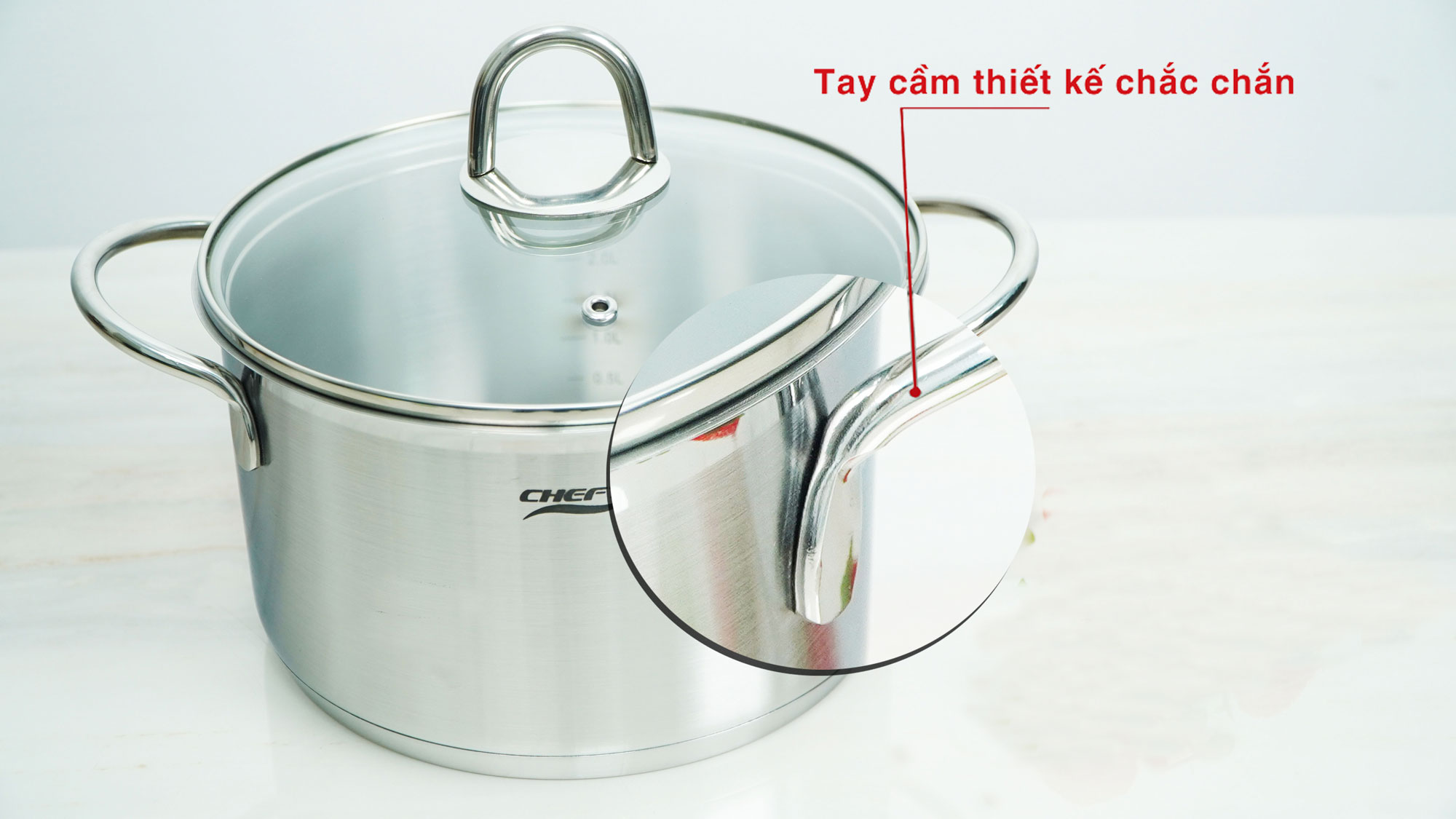 BỘ NỒI TỪ CHEFS EH-CW7PLUS 7 MÓN-ĐIỆN MÁY IBUYS