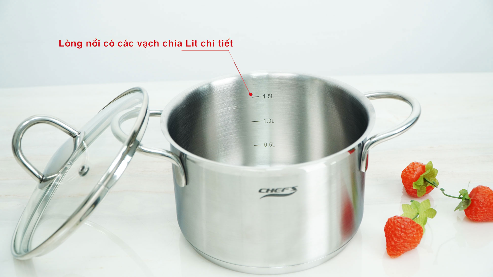 BỘ NỒI TỪ CHEFS EH-CW7PLUS 7 MÓN-ĐIỆN MÁY IBUYS