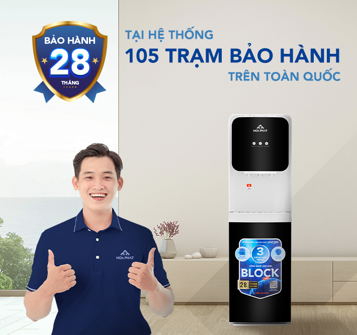 CÂY NƯỚC NÓNG LẠNH HÚT BÌNH HÒA PHÁT HHC389-ĐIỆN MÁY BUYS