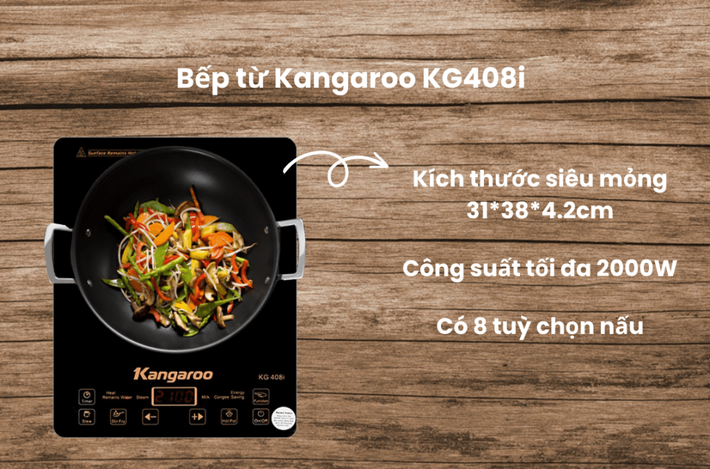 Bếp từ Kangaroo KG408i