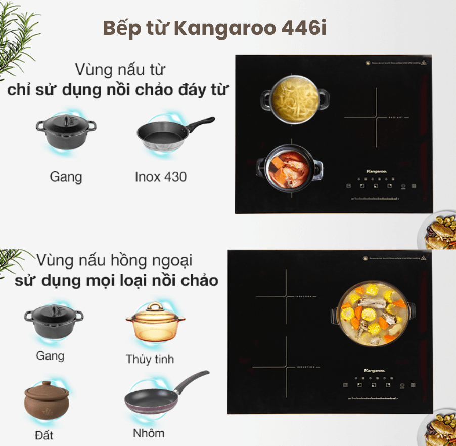Bếp từ Kangaroo KG446i