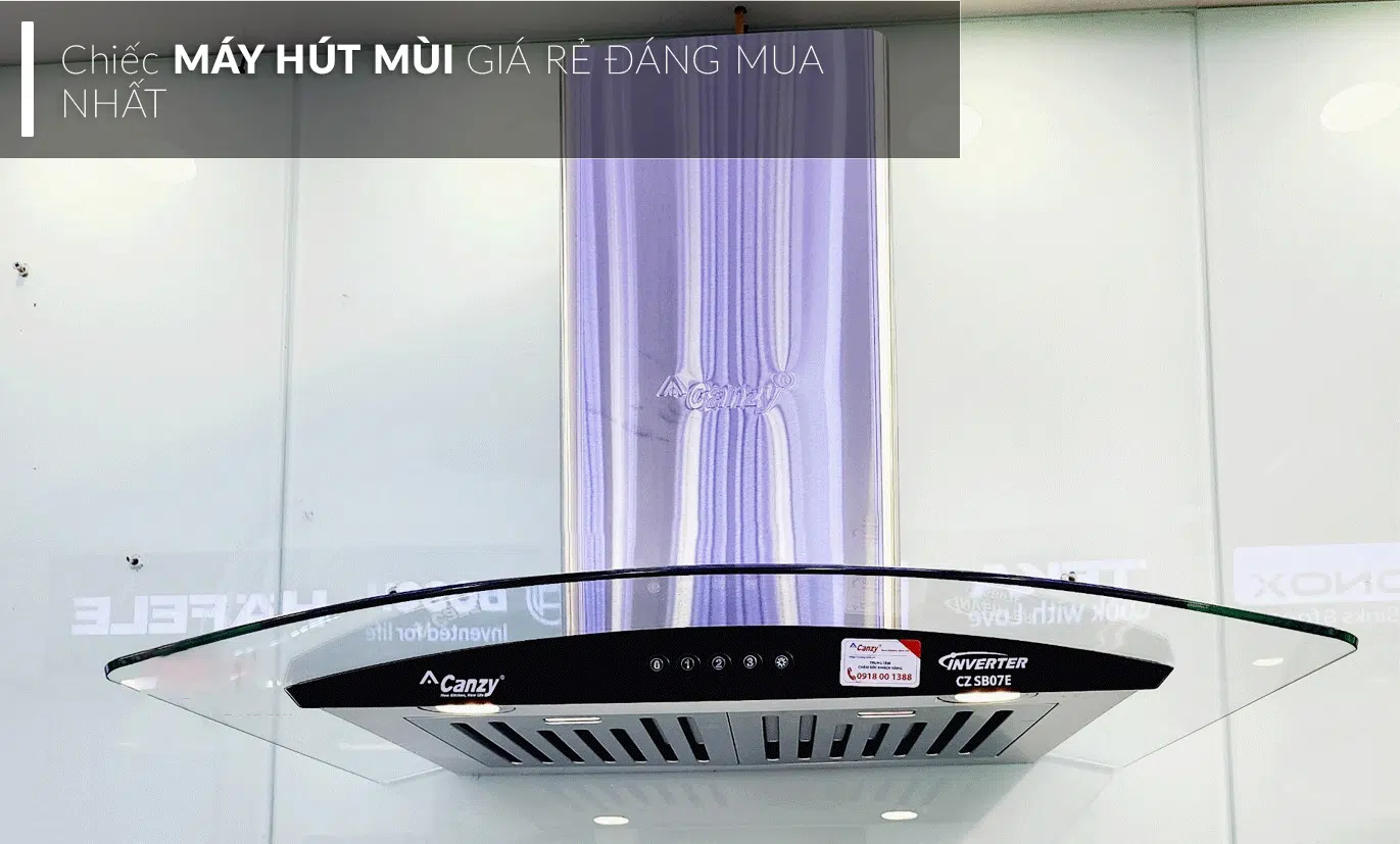 Máy hút mùi Canzy CZ SB07E - Điện máy BUYS