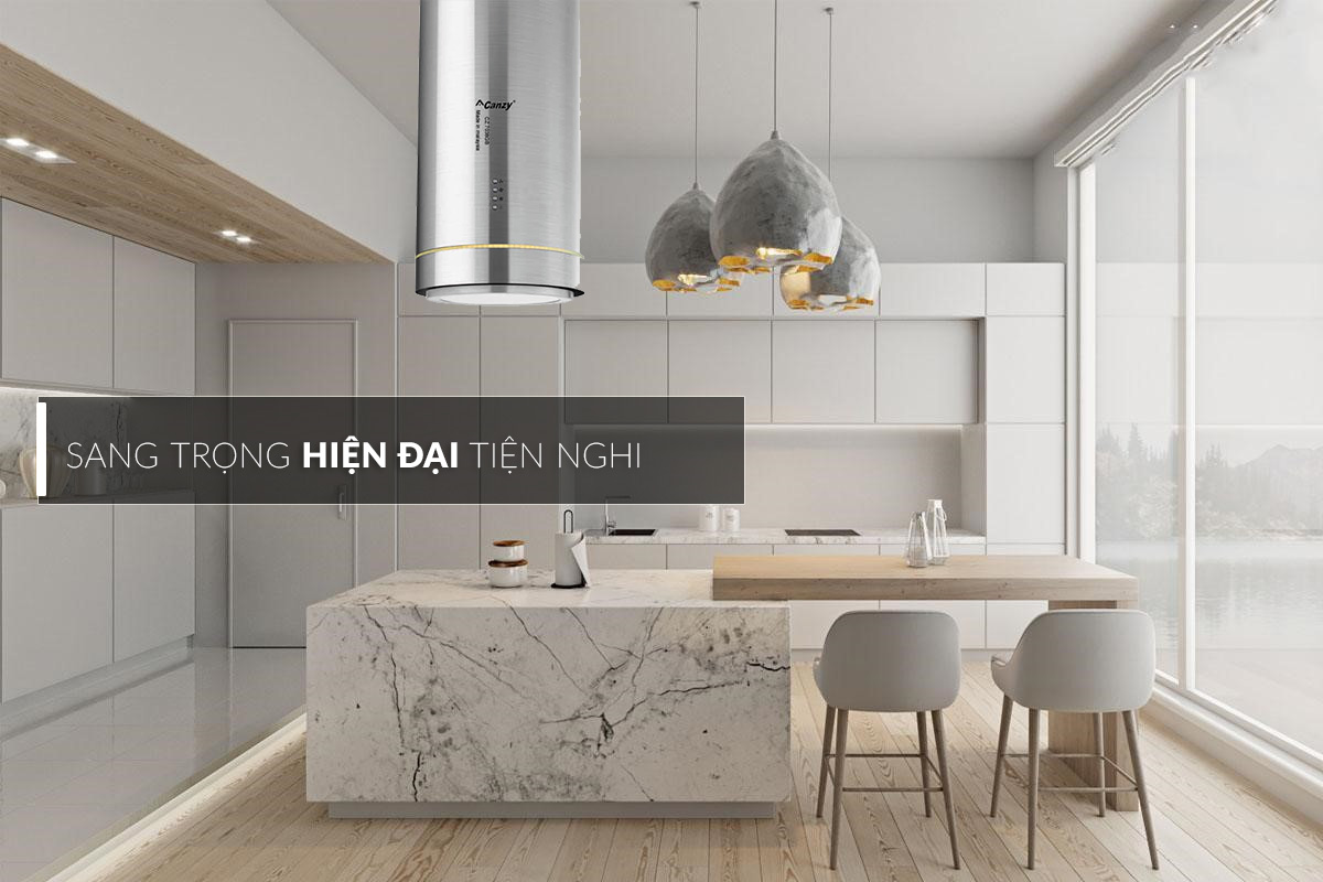 MÁY HÚT MÙI ĐỘC LẬP CANZY CZ 7038GB - Điện máy BUYS