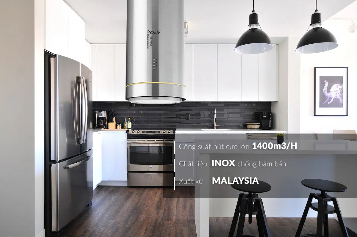 MÁY HÚT MÙI ĐỘC LẬP CANZY CZ 7038GB - Điện máy BUYS