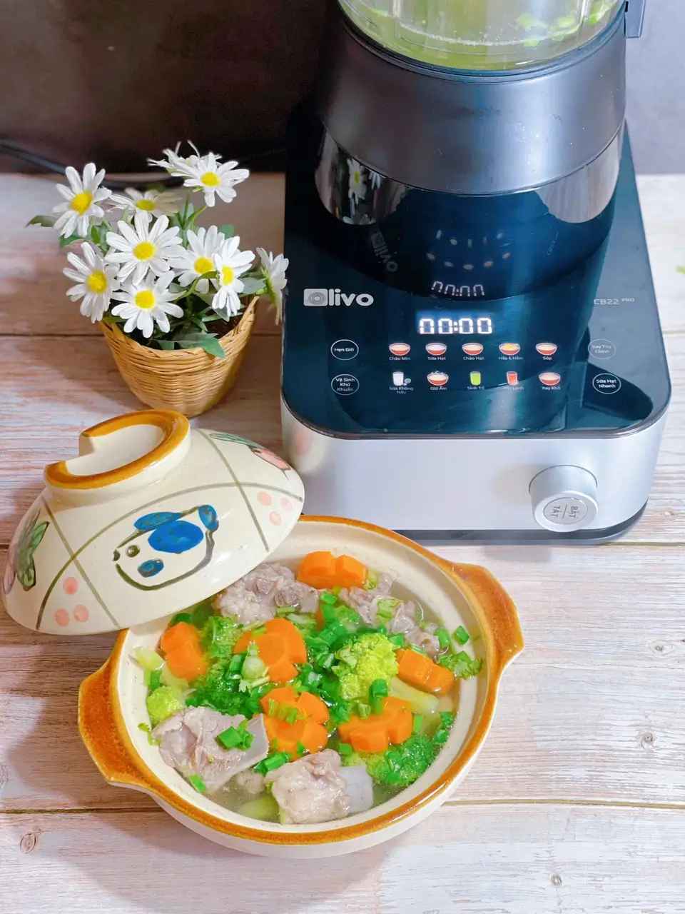 Máy làm sữa hạt Olivo CB22 Pro