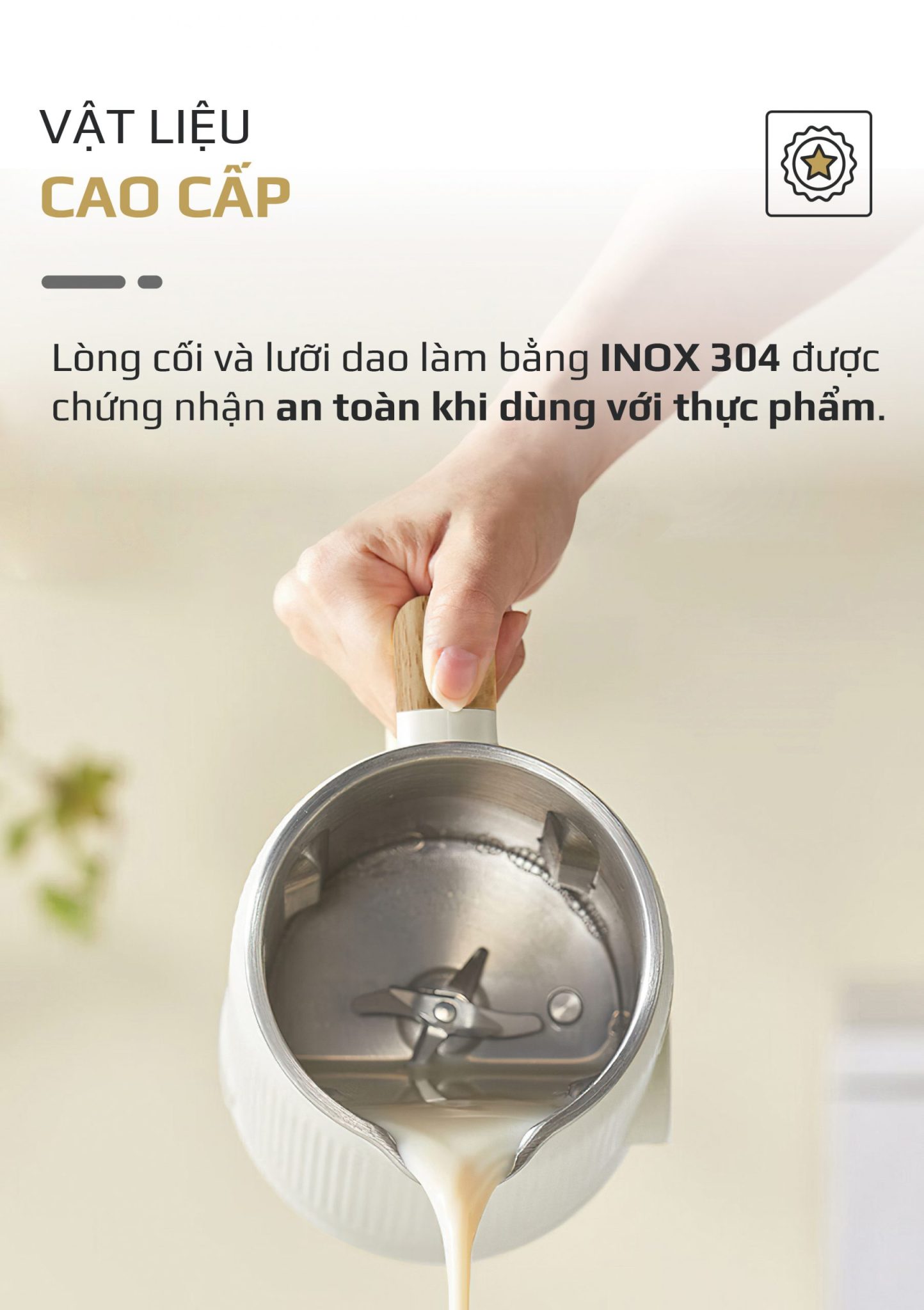 Máy làm sữa hạt Olivo CB400