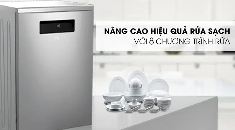 Máy rửa bát Beko DEN48520X