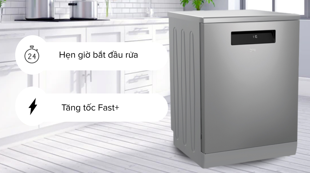 Máy rửa bát Beko DEN48520X