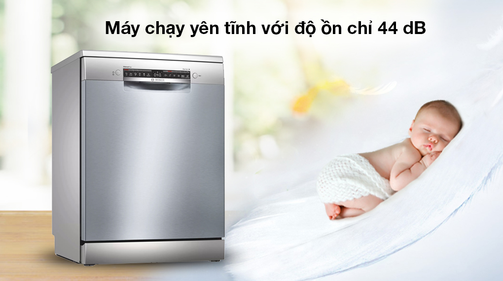 MÁY RỬA BÁT BOSCH SMS4HCI48E SERIE 4 27 Máy rửa bát Bosch SMS4HCI48E