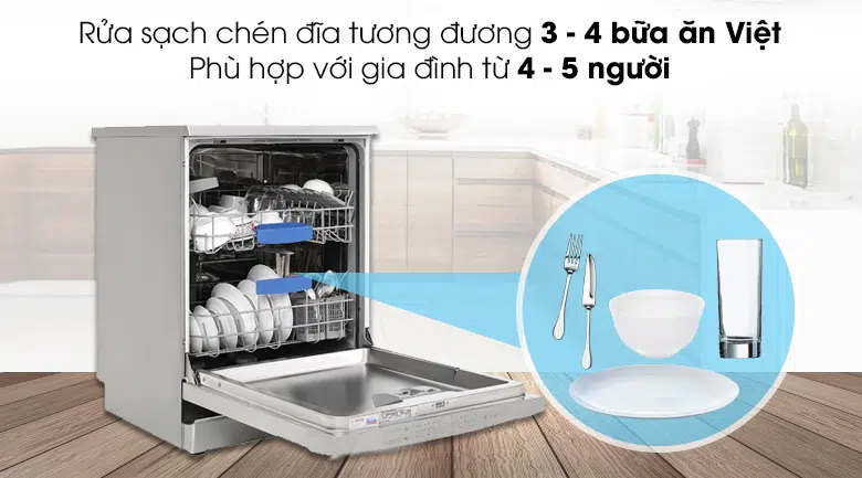 Máy rửa bát Bosch SMS63L08EA