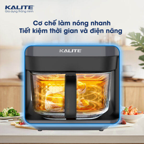 NỒI CHIÊN KHÔNG DẦU KALITE KL6000 6 LÍT -ĐIỆN MÁY BUYS