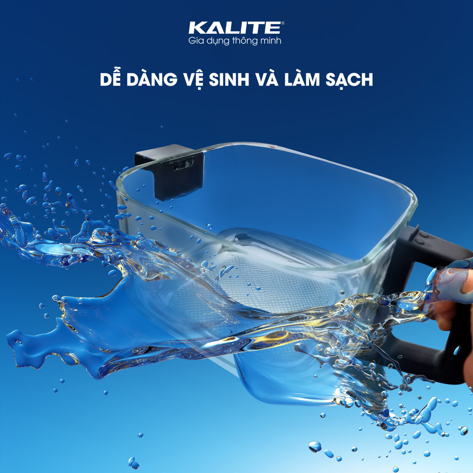 NỒI CHIÊN KHÔNG DẦU KALITE KL6000 6 LÍT -ĐIỆN MÁY BUYS