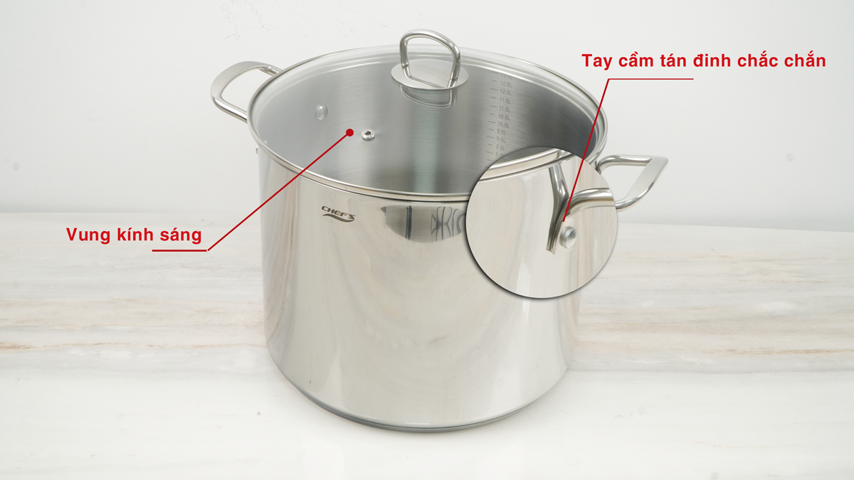 Nồi luộc gà Chefs EH-CK280 28cm - ĐIỆN MÁY IBUYS