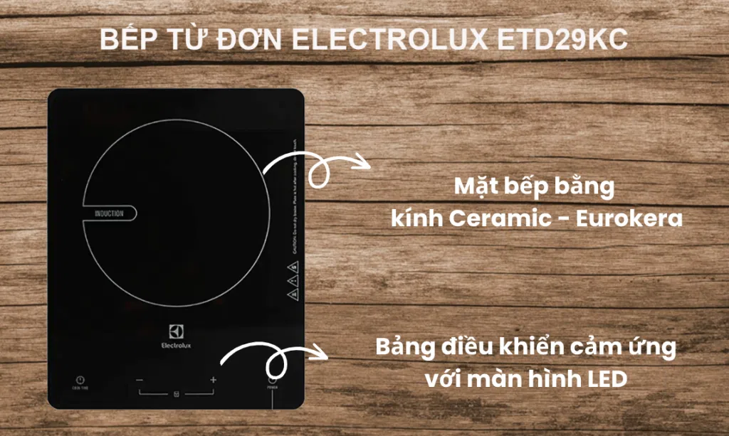 Bếp từ đơn Electrolux ETD29KC