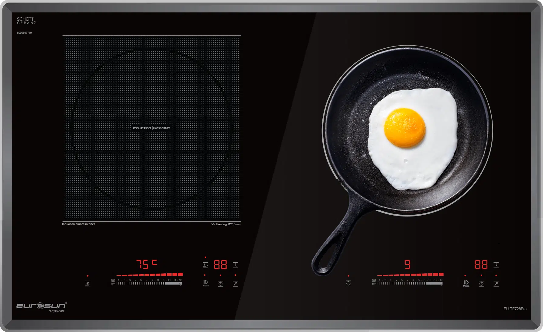 Bếp điện từ Eurosun EU-TE728Pro