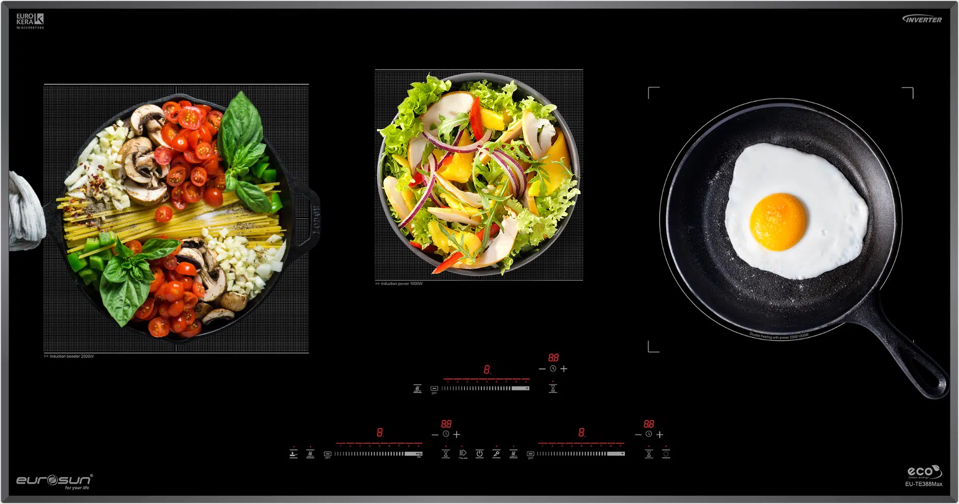 Bếp điện từ Eurosun EU-TE388Max