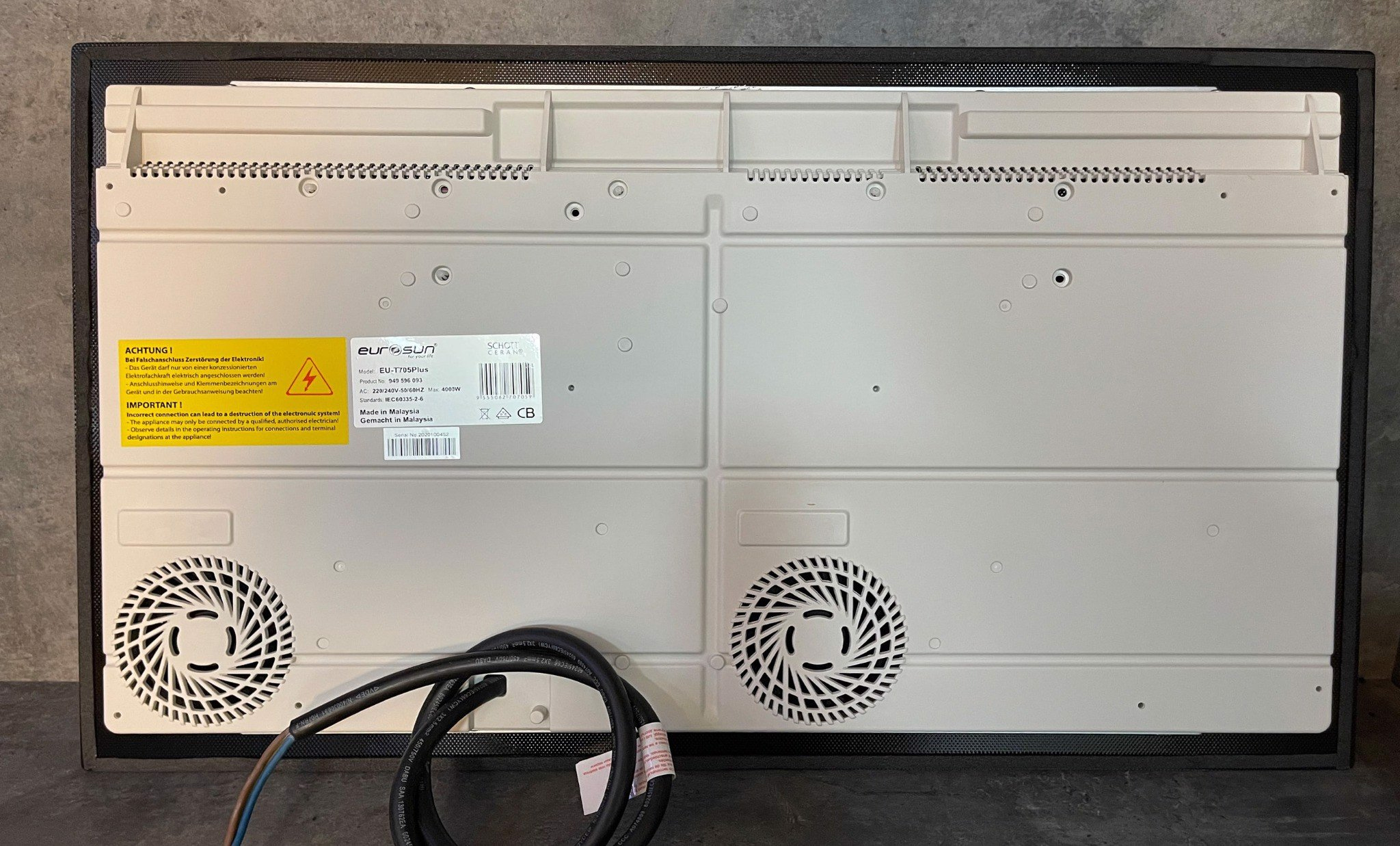 Bếp từ Eurosun EU-T705Plus