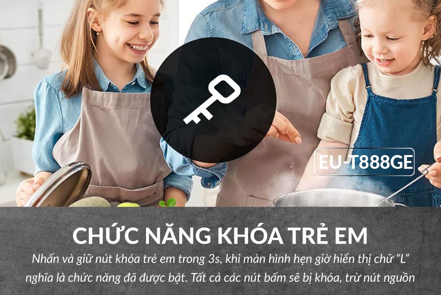 Bếp từ Eurosun EU-T888GE 