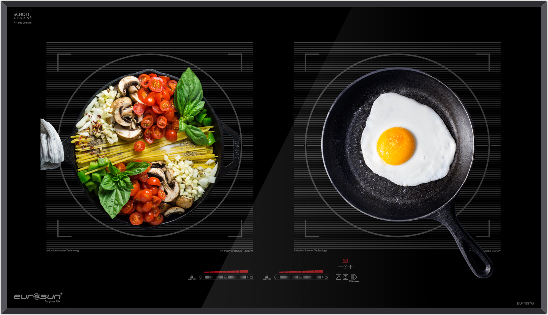 Bếp từ Eurosun EU-T897G