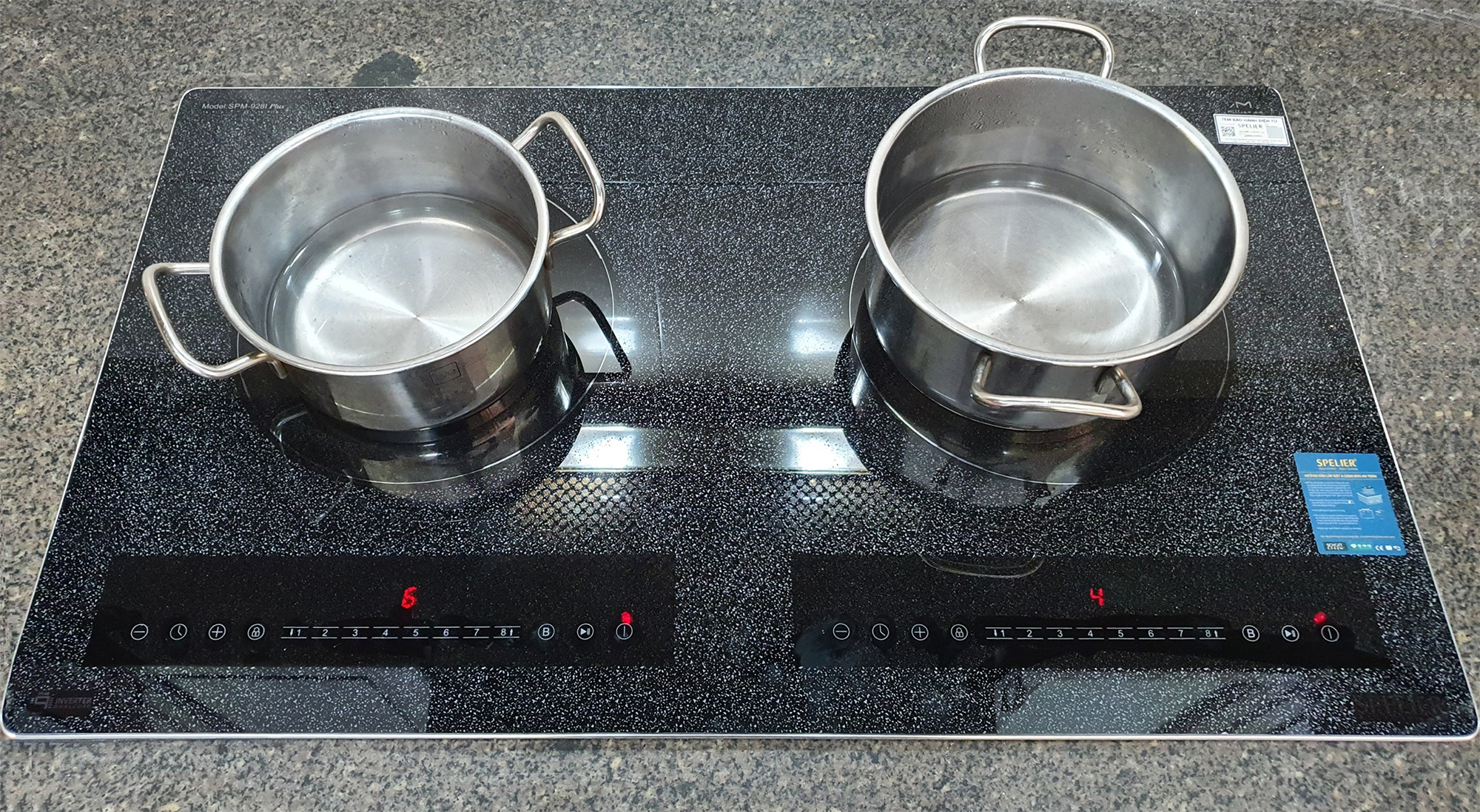 Bếp từ đôi Spelier SPM 928I Plus