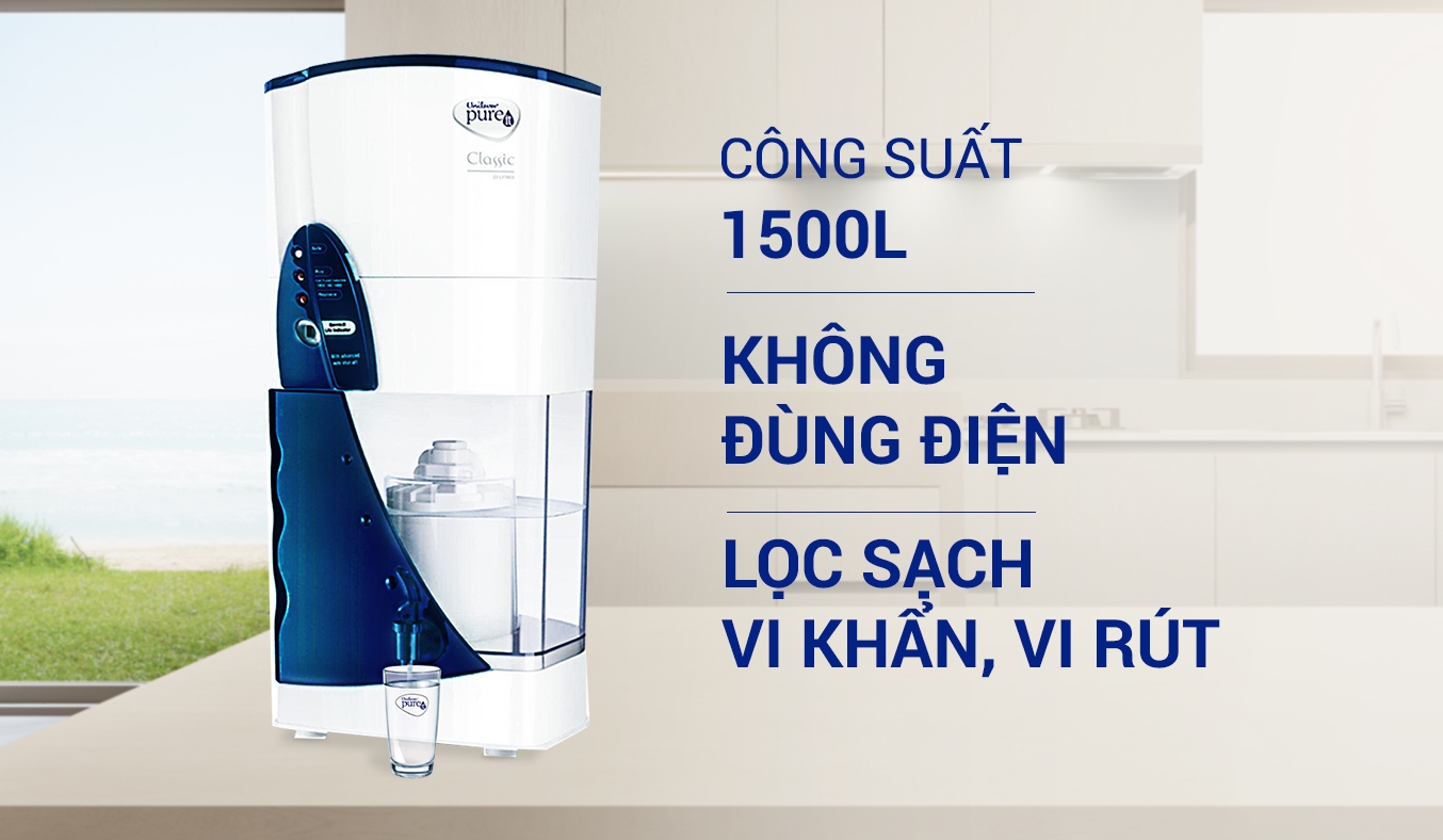 Bình lọc nước Unilever Pureit Classic