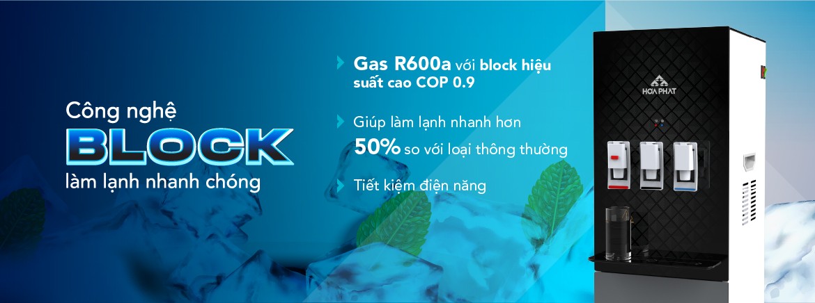 CÂY NƯỚC NÓNG LẠNH HÚT BÌNH HÒA PHÁT HWP BS1A - ĐIỆN MÁY BUYS