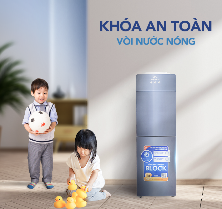 CÂY NƯỚC NÓNG LẠNH ÚP BÌNH HÒA PHÁT HTL258 - ĐIỆN MÁY BUYS