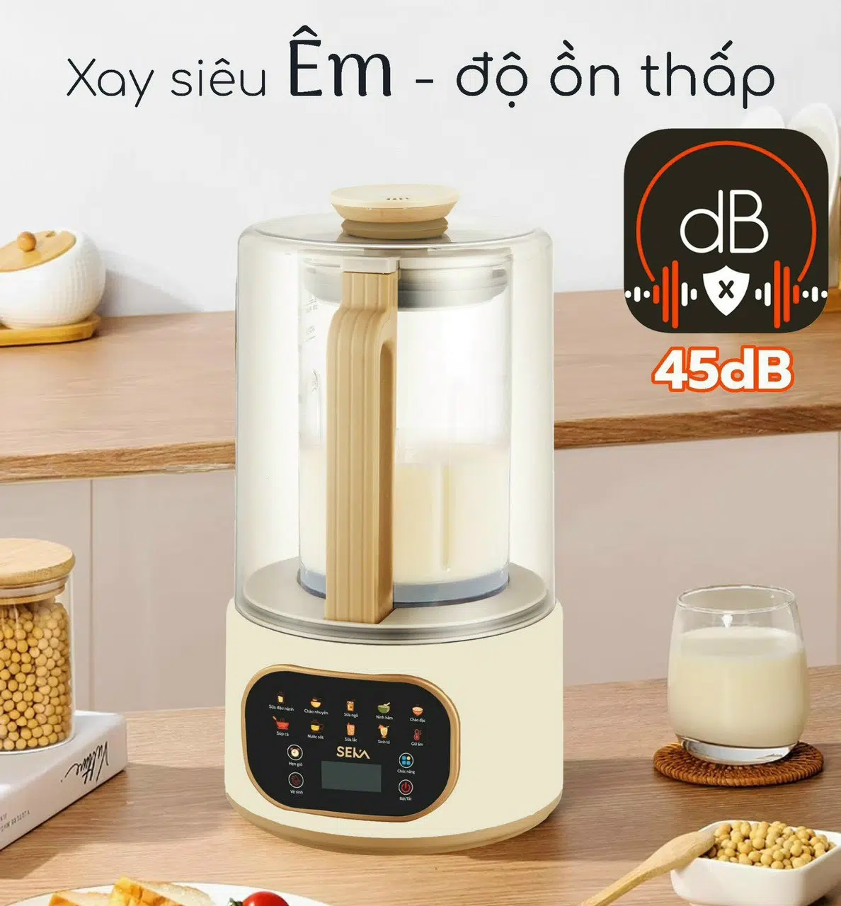 MÁY LÀM SỮA HẠT SEKA E500