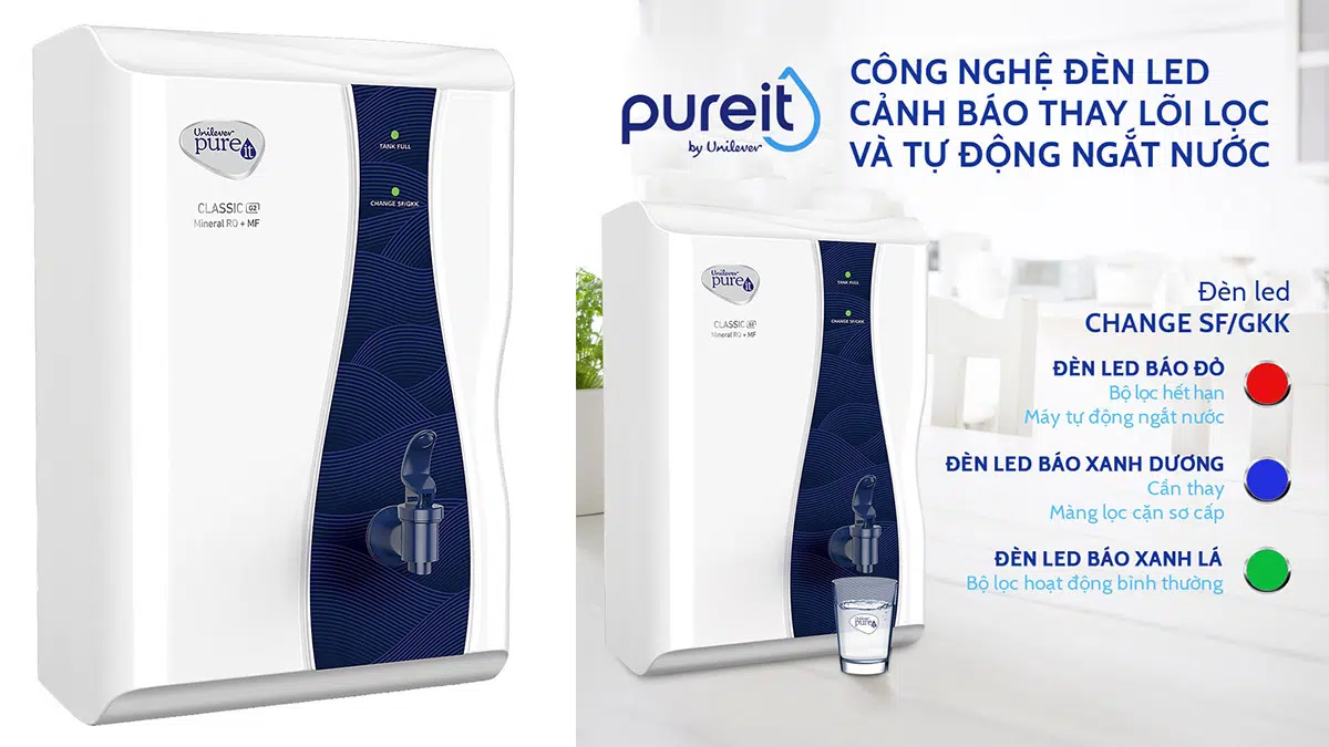 Máy lọc nước Unilever Pureit Casa G2