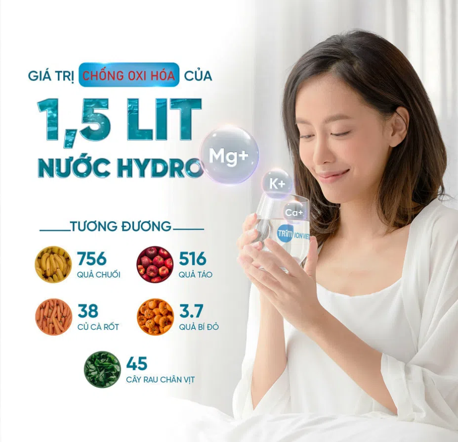 Máy lọc nước ion kiềm Trim ion Grace