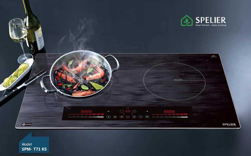 Bếp từ đôi Spelier SPM T71KS