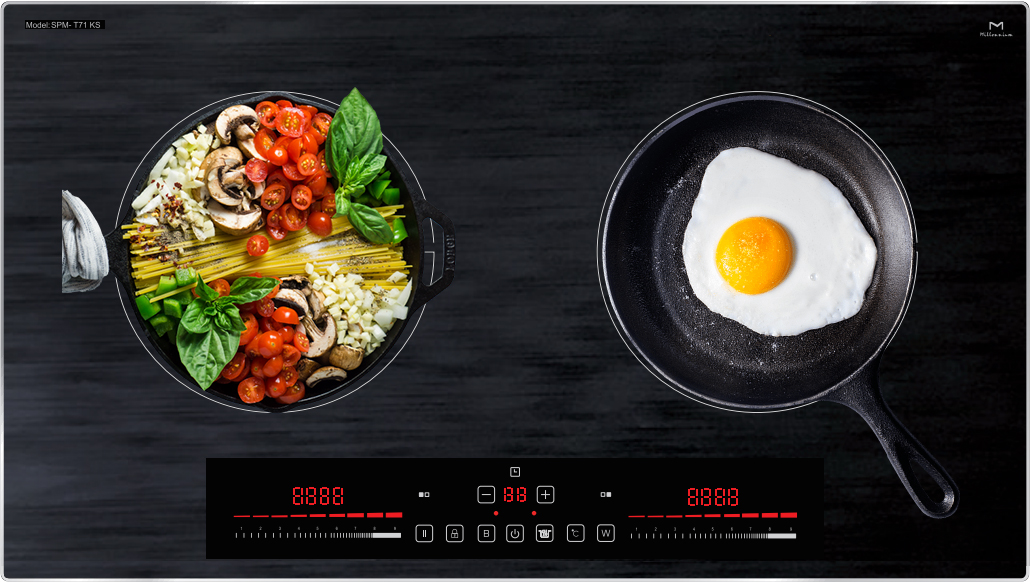 Bếp từ đôi Spelier SPM T71KS