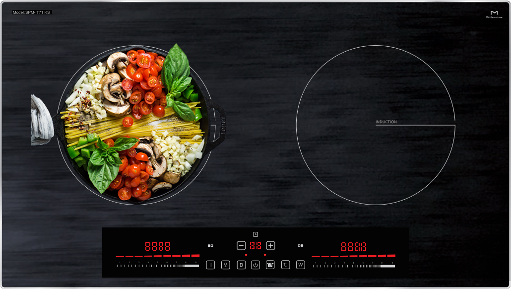 Bếp từ đôi Spelier SPM T71KS