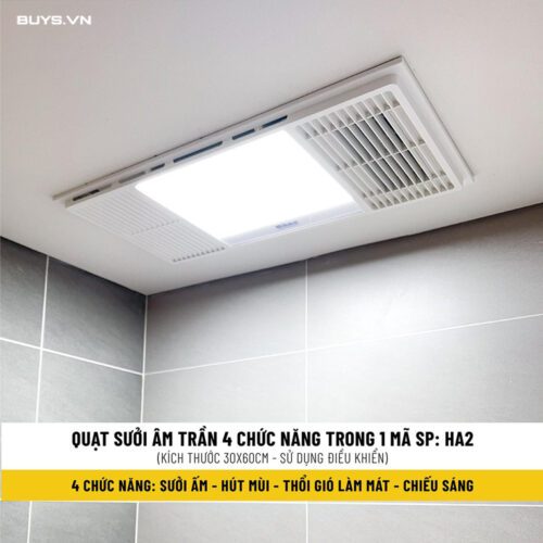 Đèn sưởi Âm Trần Hans – HA2- ĐIỆN MÁY BUYS (8)
