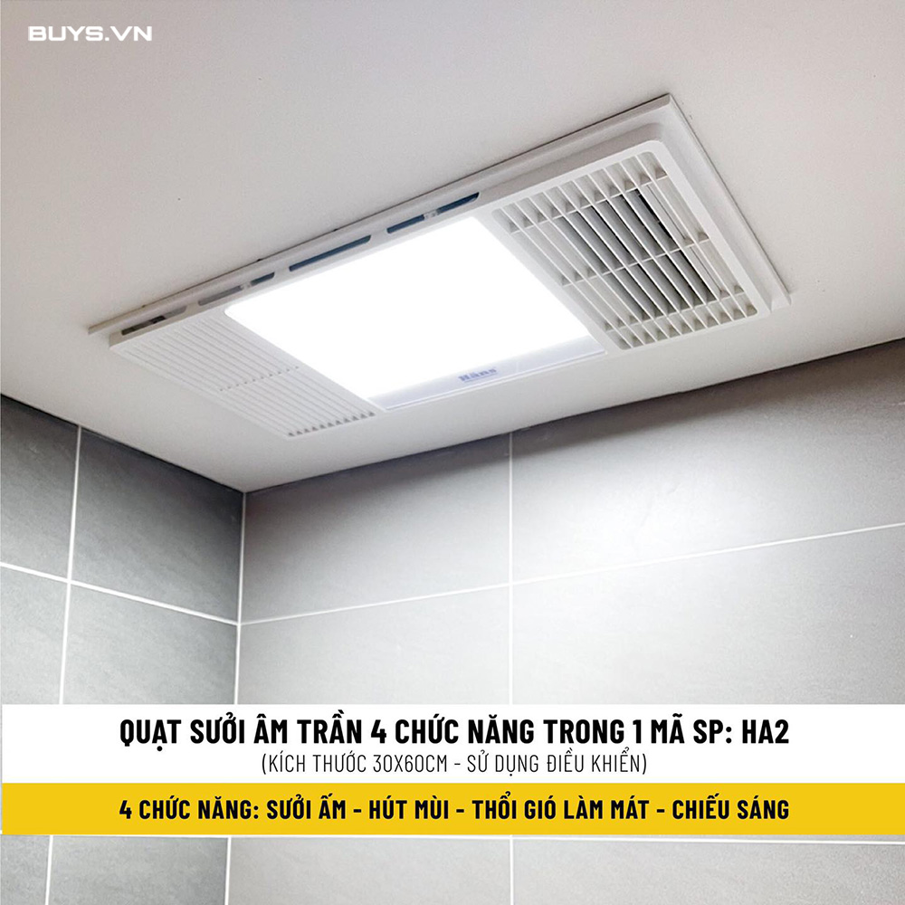 Đèn sưởi Âm Trần Hans – HA2- ĐIỆN MÁY BUYS (8)