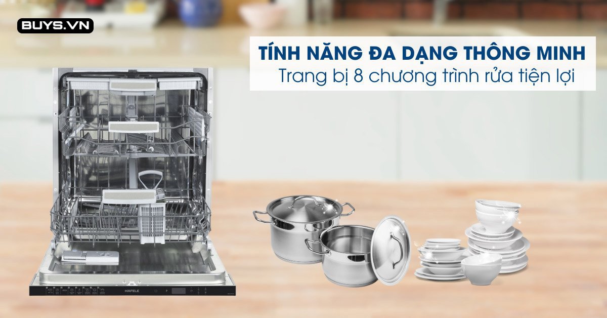 Máy rửa bát Hafele HDW-FI60A (533.23.260)