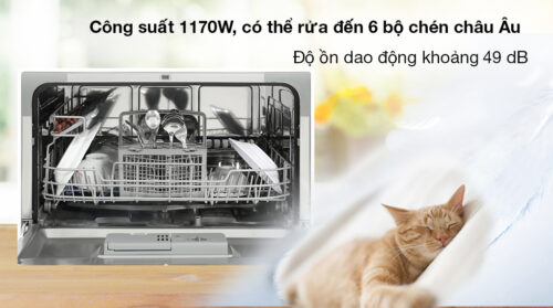 Máy rửa bát mini Hafele HDW-T50A (538.21.190)
