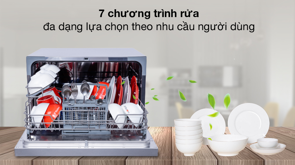 Máy rửa bát mini Hafele HDW-T50B (539.20.600)