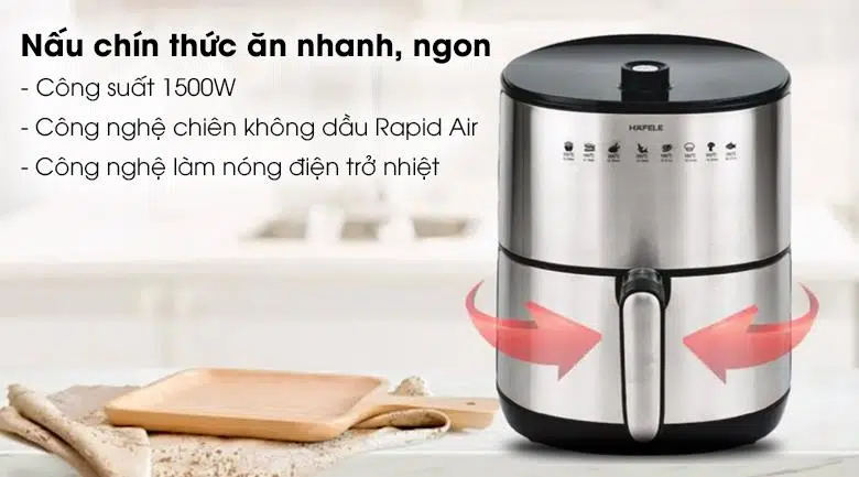 NỒI CHIÊN KHÔNG DẦU HAFELE AF-68A - 3.2 LÍT 27 Nồi chiên không dầu Hafele AF-68A