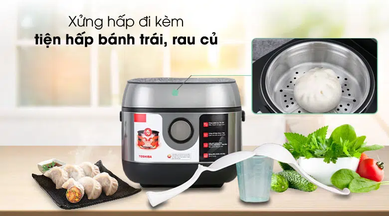 Nồi cơm điện cao tần Toshiba RC-10IP1PV