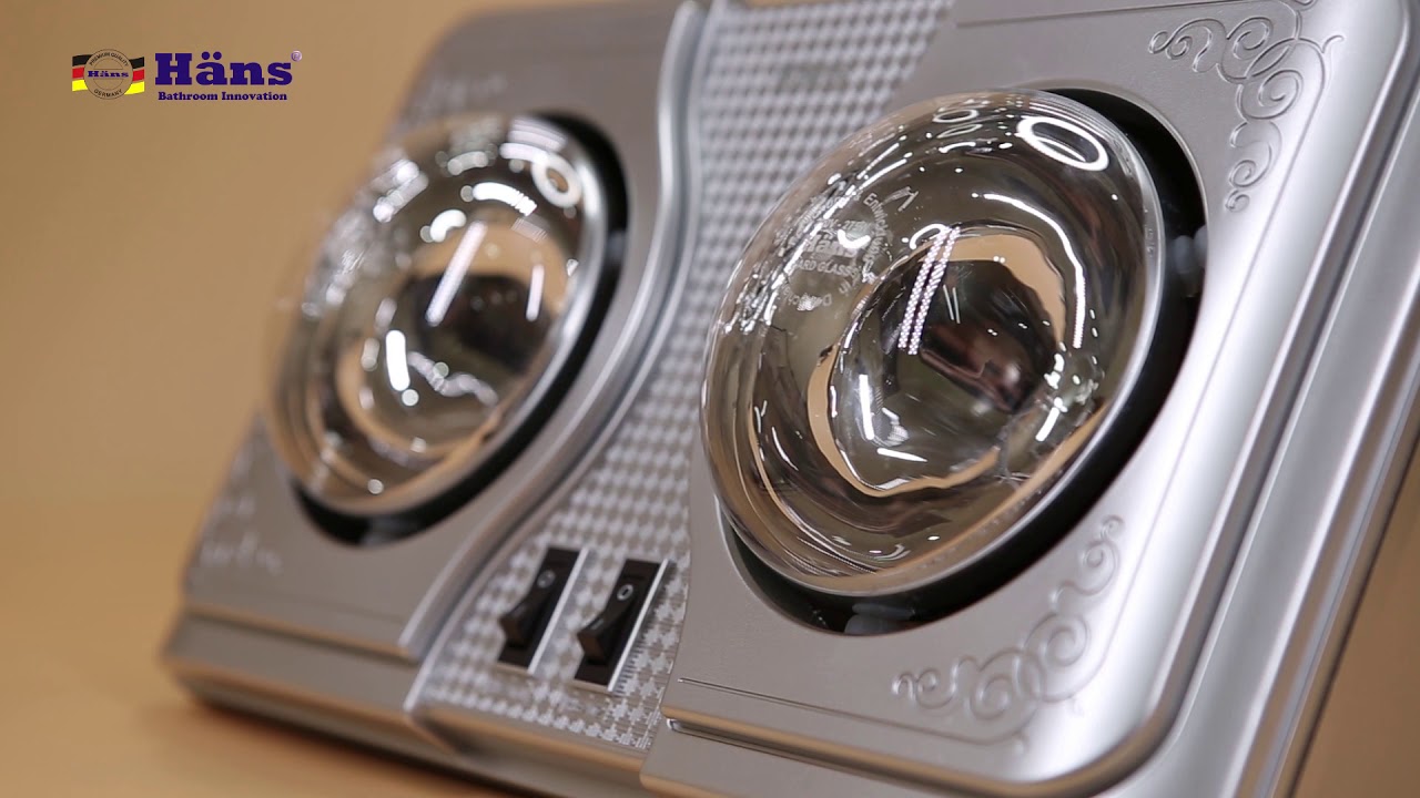 Đèn sưởi nhà tắm Hans H2B