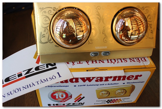 Đèn sưởi nhà tắm Heizen HE2B 