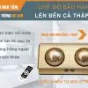 Đèn sưởi nhà tắm Heizen HE2BR