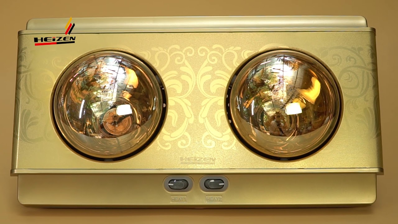 Đèn sưởi nhà tắm Heizen HE2BR