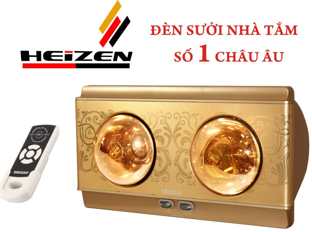 Đèn sưởi nhà tắm Heizen HE2BR