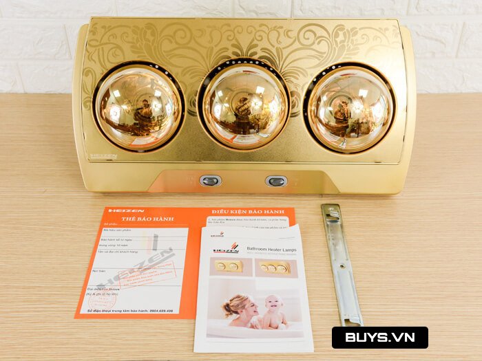 Đèn sưởi nhà tắm Heizen HE3B 