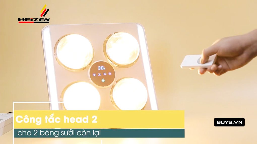 Đèn sưởi nhà tắm Heizen HE9